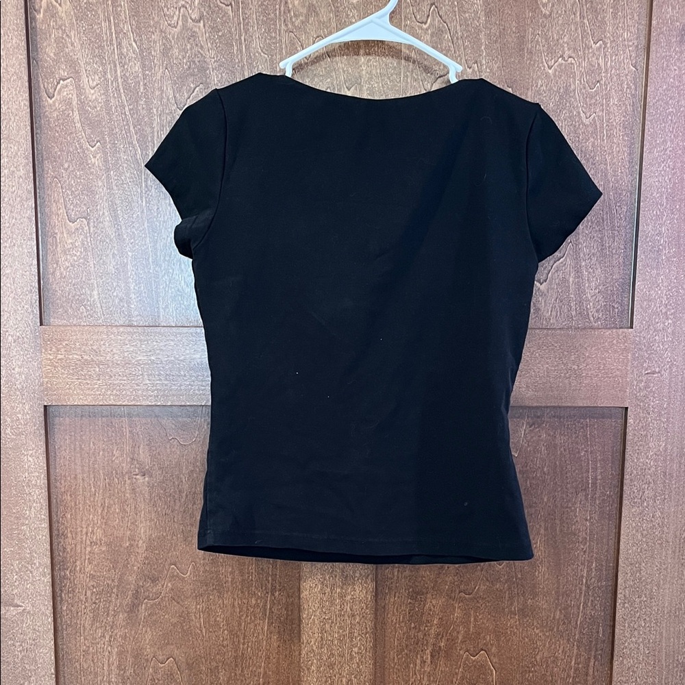 OGL Classic Black Short Sleeve Top - Picture 3 of 3